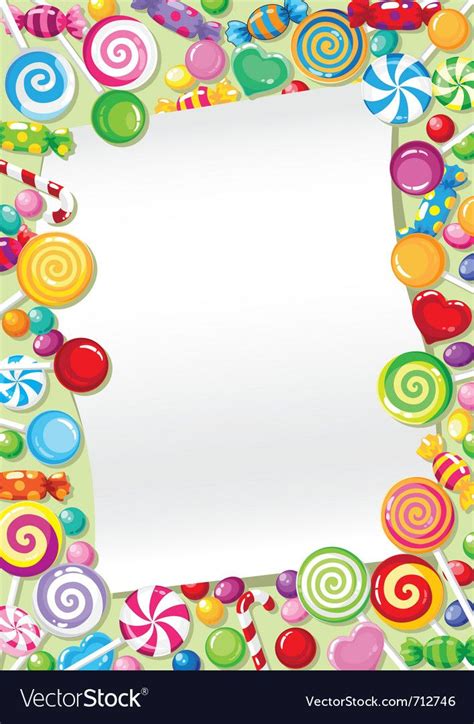 candyland template  printable templates