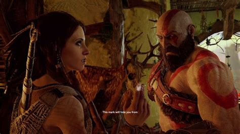 God Of War 4 Kratos Meets Freya Odin S Wife God Of War