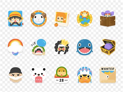 character icon png transparent cartoon character colorful icon icon icon cartoon icons