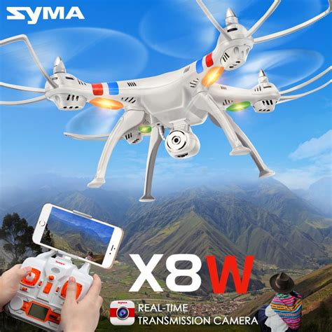 mah rc quadcopter syma xw rc drone  mp hd camera wi fi fpv real time  ch