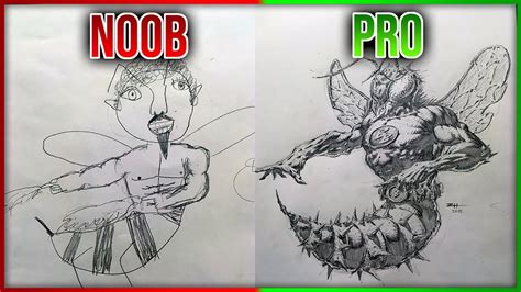 Pro Redraws Noob S Drawing Drawing With My Best Friend