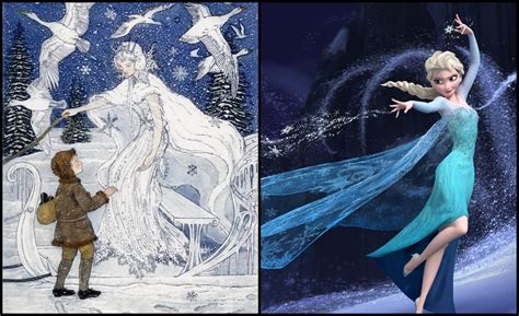 Disneyexaminer Disney Fairy Tales Vs Real Version Tales Frozen