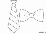 Bow Tie Coloring Template Clown sketch template