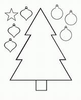 Christmas Tree Template Cutout Kids Printable Crafts Xmas Holiday Printables Activities Craft Popular Easy Pages Kid Choose Board Make Coloring sketch template