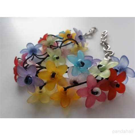 images  lucite flower jewelry  pinterest
