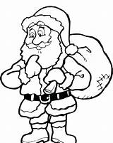 Coloring Pages Claus Santa Getcolorings sketch template