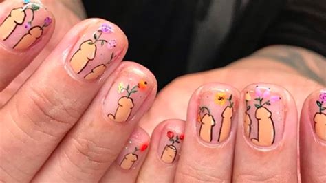 dick nail art is taking over instagram and we re kind of loving it