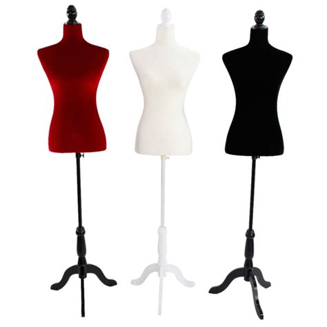 ktaxon female mannequin torso clothing dress form display sewing mannequin  tripod stand