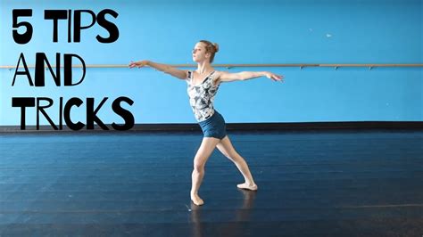 tips  tricks  pirouettes tutorial youtube