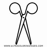 Scissors Colorir Tesouras Ultracoloringpages sketch template