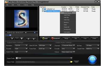 Video Converter Factory Pro screenshot #4