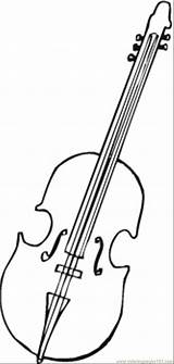 Orchestra Instruments Viola Coloring Pages Printable Entertainment Color sketch template