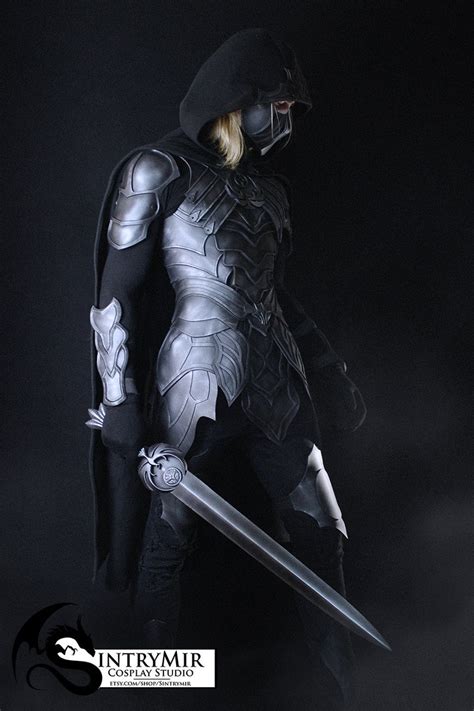 The Elder Scrolls Skyrim Nightingale Cosplay Armor Male High Etsy