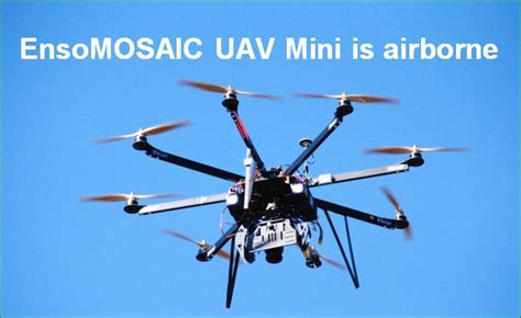 ensomosaic uav mini  multirotors suas news  business  drones