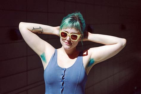 women who dye their armpit hair the new york times