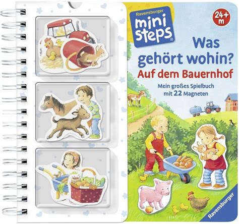 ravensburger buch ravensburger kinderbuch mit magneten ministeps  gehoert wohin auf dem