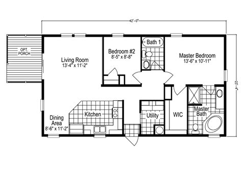 addison sle  tla manufactured home floor plan  modular floor plans