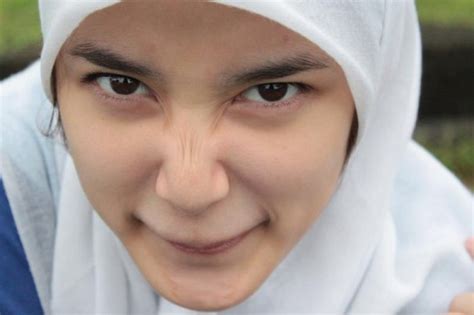 hijabers seksi foto siswi sma berhijab putih cantik katanya artis