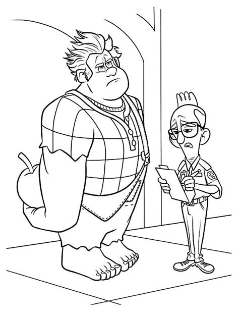 wreck  ralph coloring pages  coloring pages  kids