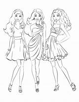 Coloring Pages Barbie Spy Squad Quality High Print sketch template