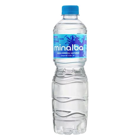 agua mineral natural sem gas minalba garrafa ml supermercado savegnago
