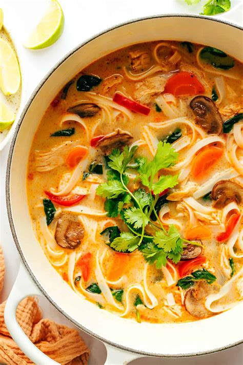 thai chicken noodle soup recipe gimme  oven