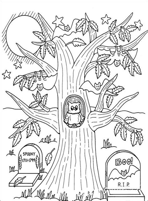 halloween part  coloring pages holidays   years kids