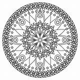 Coloring Mandala Pages Doilies Printed Crafts Zentangles Colorier Arts Adult Illuminated Letters Diy Coloriage Mandalas sketch template