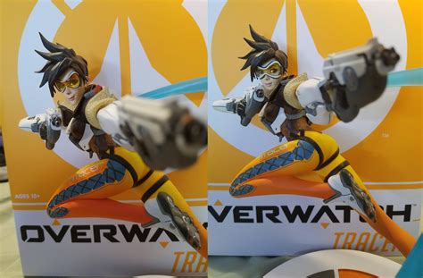 tracer replacement statue ~ old vs new overwatch