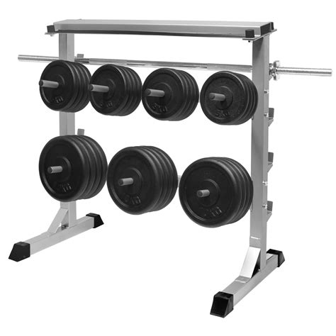 mirafit kg gym weight plate bar rack storage standholder dumbbell