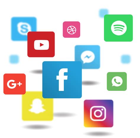 applications media communicatiemiddel application social icon