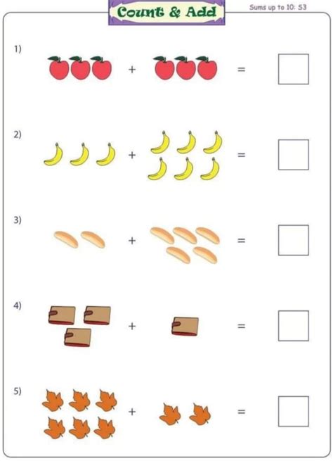 addition worksheets  pictures  grade  activity school  kids