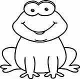 Frog Coloring Realistic Pages Wait Wecoloringpage Clipartmag sketch template