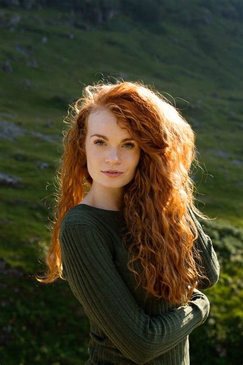 took a road trip to the scottish highlands so naturally i brought along a redhead with a