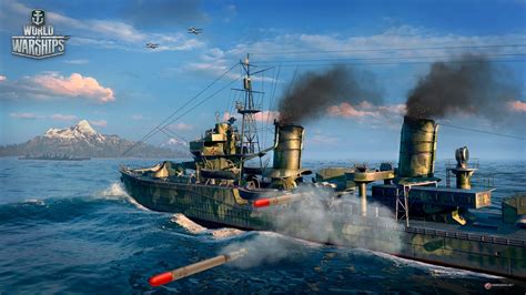 world  warships launch date announced  naval masterpiece mmo culture