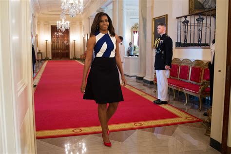 Michelle Obama Wears Narciso Rodriguez At The White House Vogue