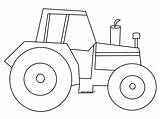 Tractor Coloring Pages Color Traktor Coloriage Tracteur Template sketch template