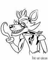 Coloring Pages Color Print Nights Five Freddy Fnaf Freddys Might Also sketch template