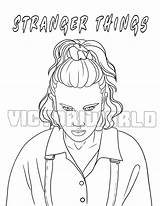 Stranger Eleven sketch template