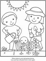 Preschool Dover Publications Flower Doverpublications Jardinage Dovers sketch template