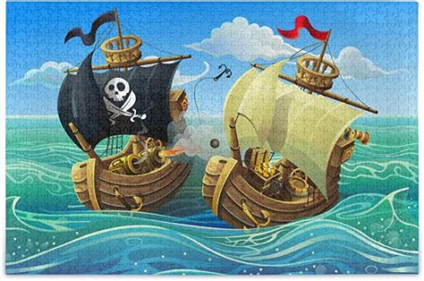 amazoncom pirate ship jigsaw puzzle