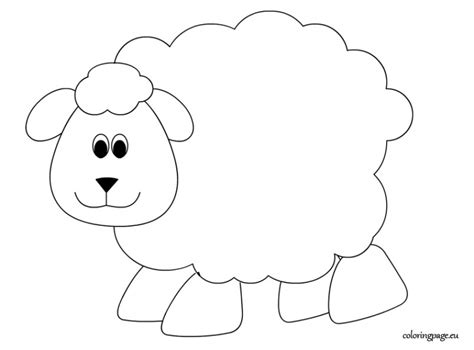 sheep coloring pages  gawd