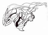 Rayquaza Pokemon Coloring Pages Legendary Drawing Mega Print Color Kids Printable Sheets Clipartmag Library Clip sketch template