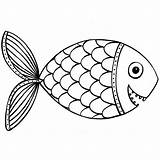 Coloring Fish Piranha Pages Cute Printable Designlooter 600px 33kb Library Clipart Popular Comments sketch template