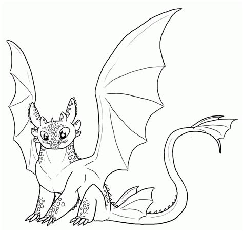 toothless lineart  leafyful  deviantart dragon coloring page