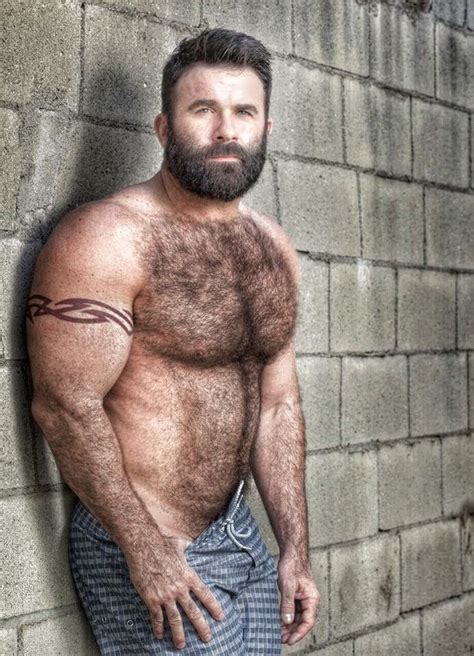 Men hairy chest