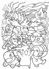 Coloring Pokemon Pages Color Kids Library Clipart Printable sketch template