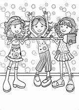 Coloring Pages Girls Groovy Book Barn Kids Websincloud Teckningar Sheets Coloriage Polly Pocket För sketch template