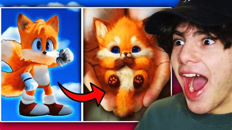 sonic  hedgehog characters caught  real life omg  cute youtube