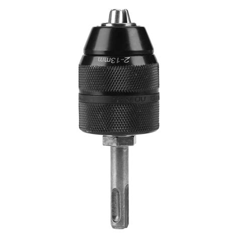 2 13mm Capacity Metal Keyless Lathe Drill Chuck Converter With Adapter